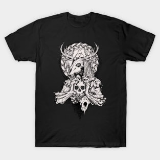 Leshy demon from witcher  slavic ancient forest T-Shirt